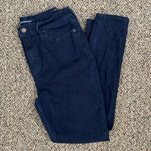 Calvin Klein Dark Wash Skinny Jeans Size 12